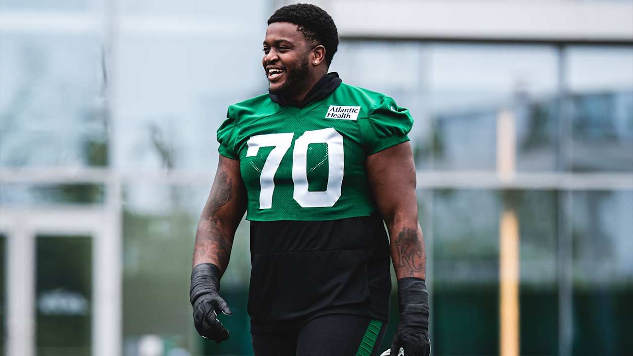 Jets turn offseason spotlight to second-year growth from Armand Membou and Azareye