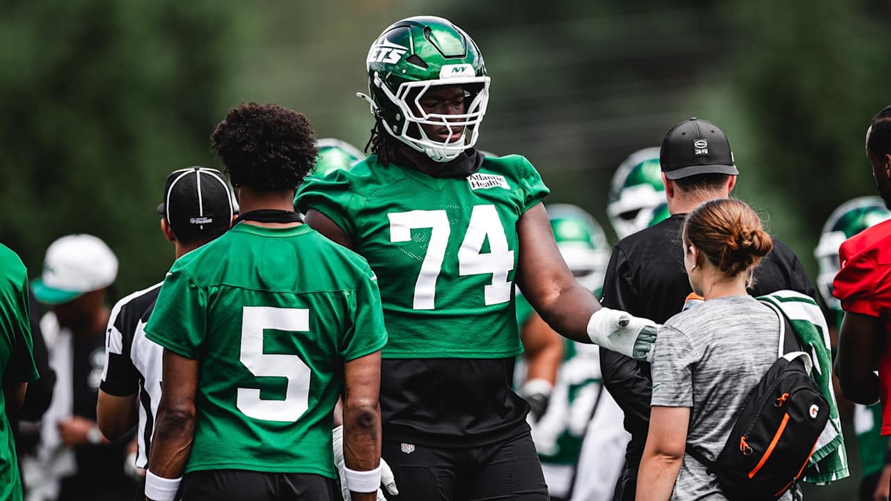 Jets left tackle Olu Fashanu becomes Reich’s “no weak link” anchor entering Year 3