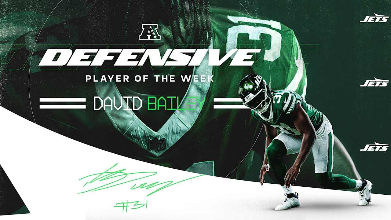 Jets’ David Bailey Earns AFC Defensive Player of the Week After Breakout vs. Browns