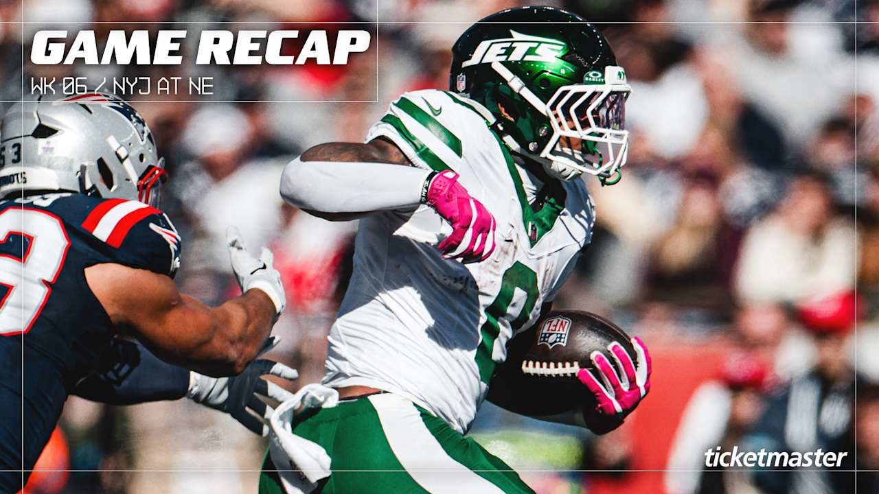 Jets vs. Patriots recap: Omar Cooper Jr. scores first TD, but New York’s late rally falls short in 26-19 loss