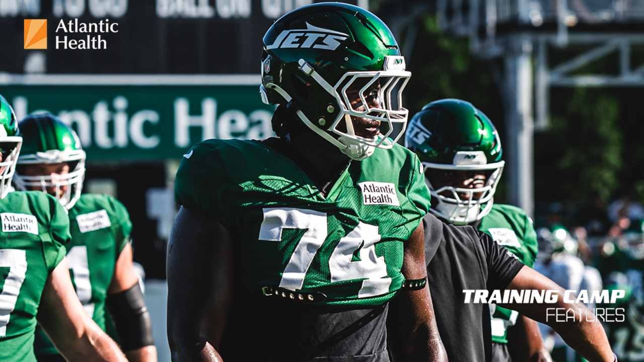 Jets Tackles Olu Fashanu and Armand Membou Build Camp Connection Through Humor, Work and Trust