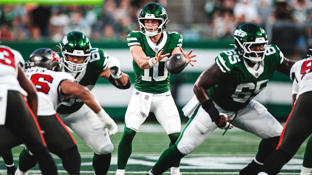Cade Klubnik gives Jets an early boost in preseason opener vs. Buccaneers after Geno Smith sidelined