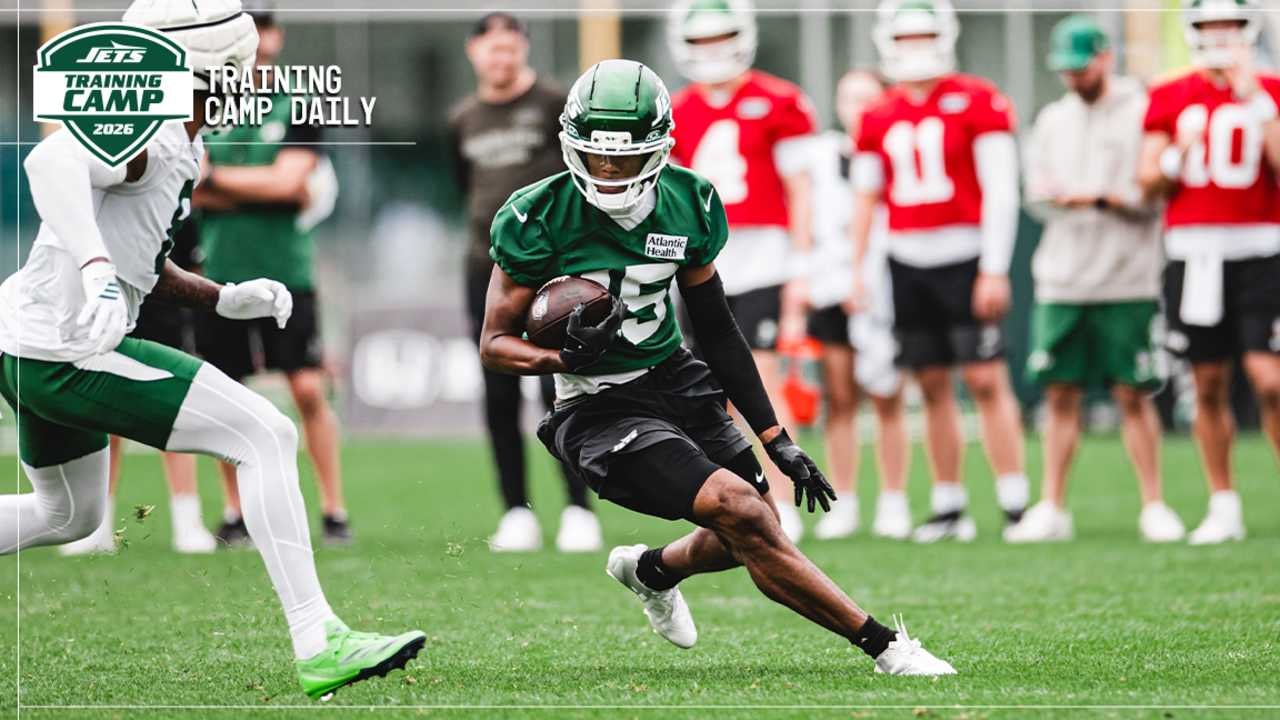 Jets Training Camp Daily: Day 2 Practice Features Rookie Edge Speed From David Bailey
