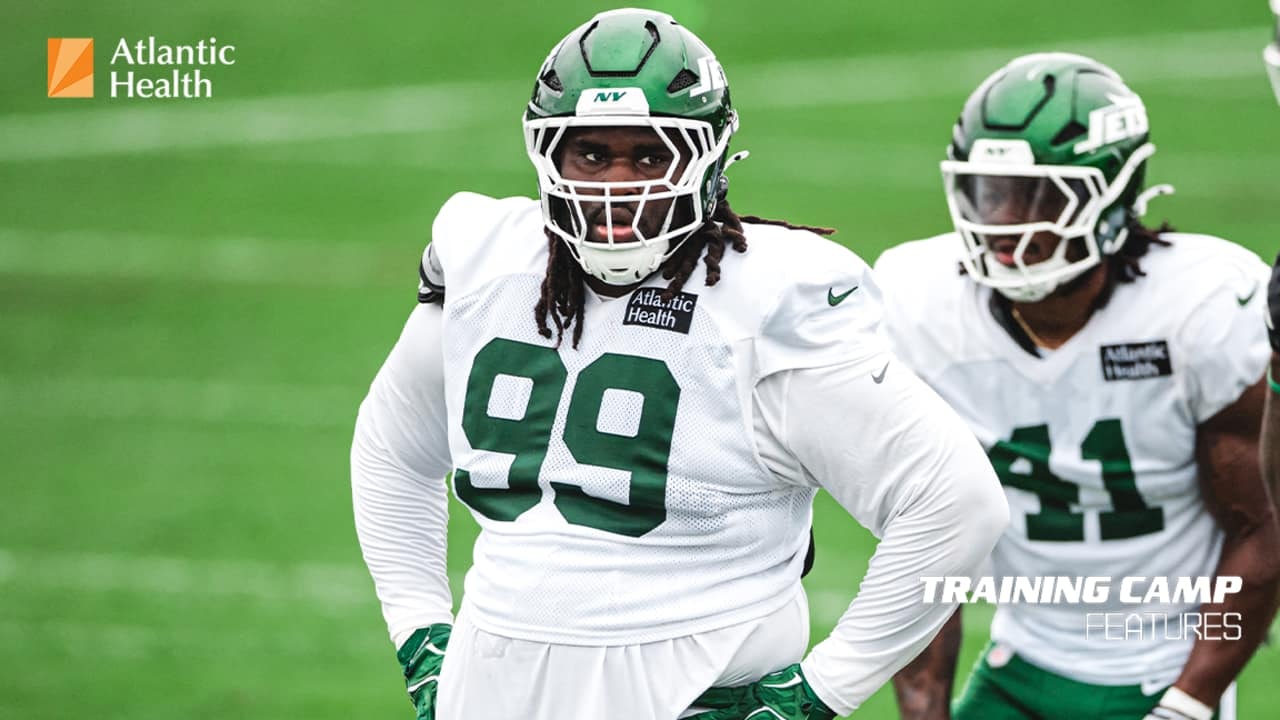 Jets DL T’Vondre Sweat returns to practice, indicating a return to full defensive workload