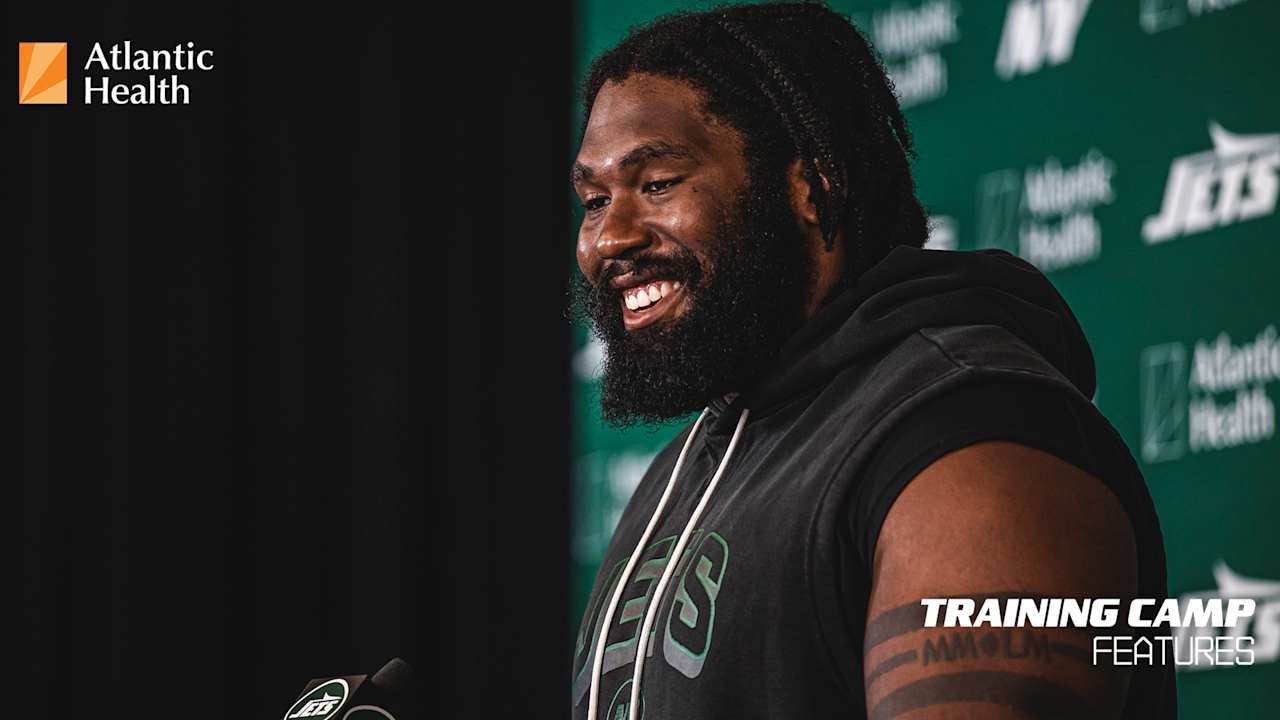 Jets defensive line leader Jowon Briggs preaches “growth” and mindset inside the fortified interior