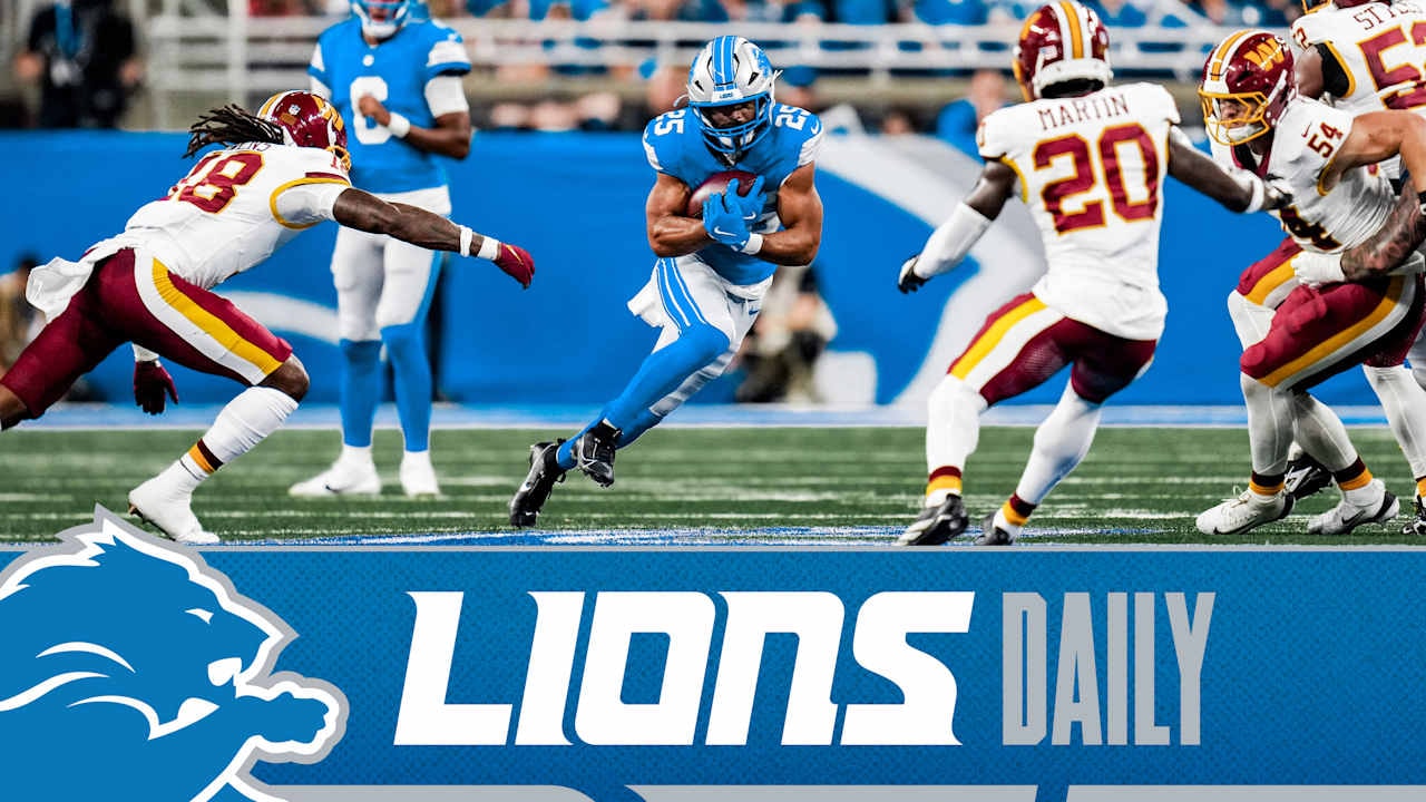 Lions Daily: Depth running backs get time to make an impression on Dan Campbell