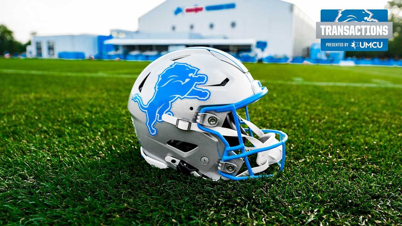 Detroit Lions release official list of Sunday roster moves