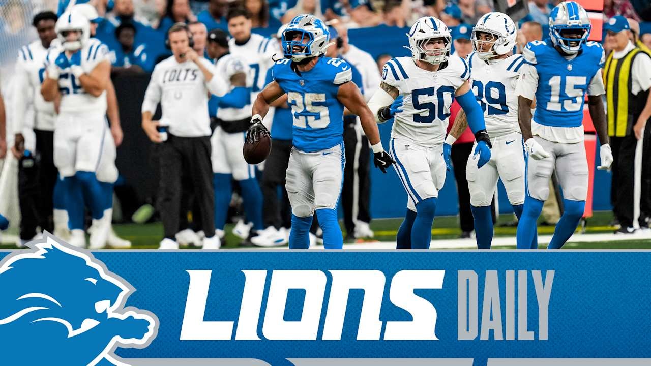 Lions Daily: What Detroit’s initial 53-man roster says about its priorities