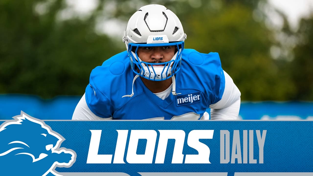 Lions keep Penei Sewell at the center of the left tackle plan, with no timetable for a settled role