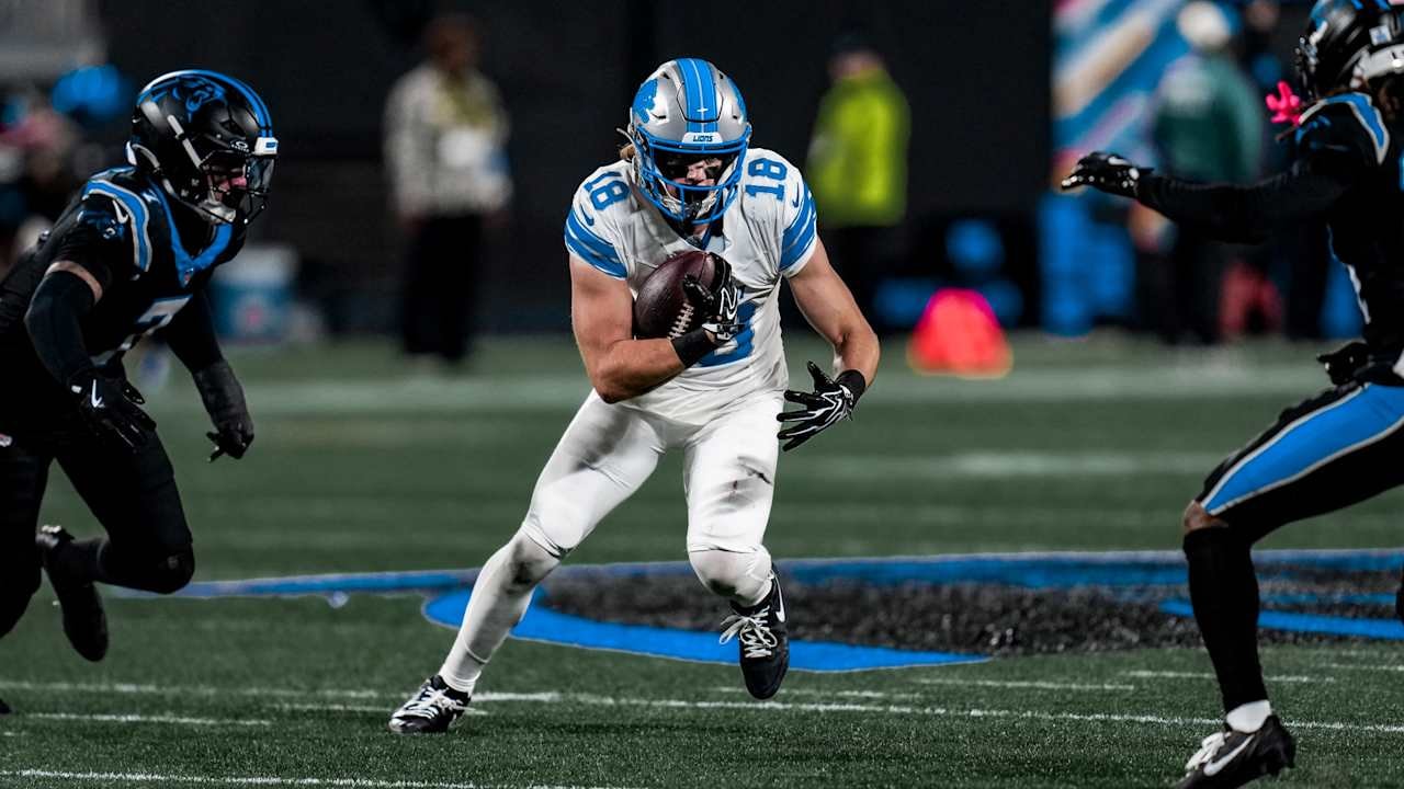 Isaac TeSlaa leans into a broader role as he settles into Year 2 with the Detroit Lions