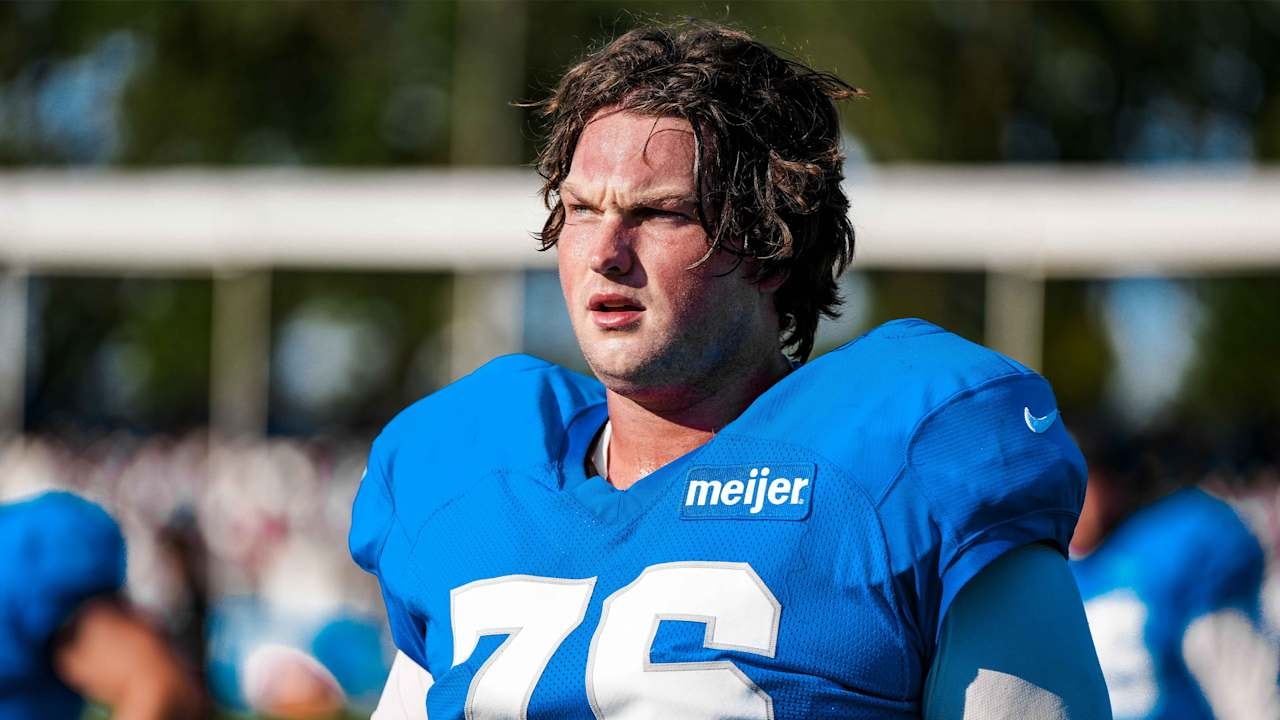 Camp Notes: Blake Miller set for “dream come true” preseason debut with Lions in Cincinnati