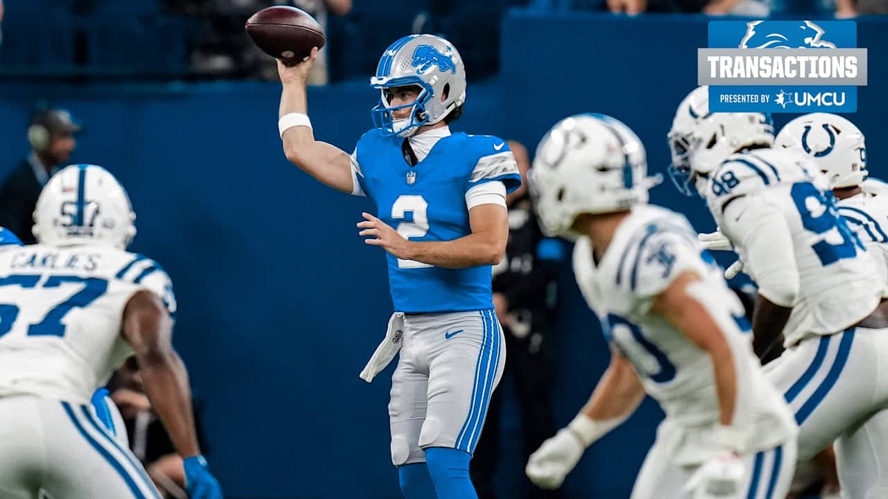 Lions add 14 players to practice squad as roster churn continues at Allen Park