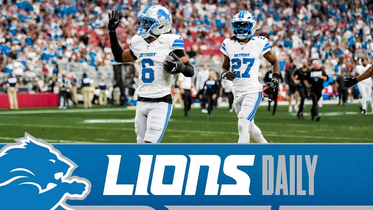 Lions Daily: Detroit rookie trusted with a rare safety path, and the leap paid off
