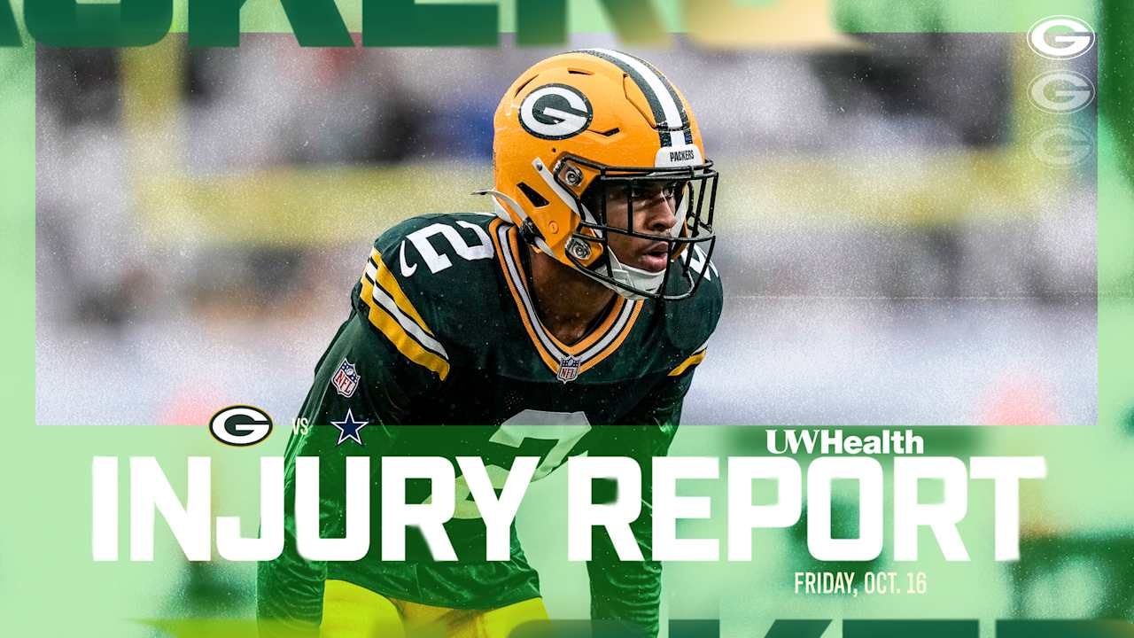 Packers vs. Cowboys: Brandon Cisse joins 4 others as questionable; Packers rule out four for Week 6