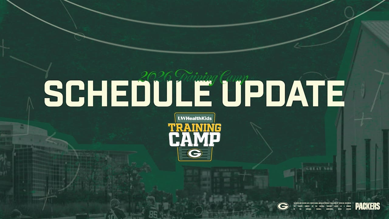 Packers shift start time for Cardinals joint practice to 11:30 a.m. CT