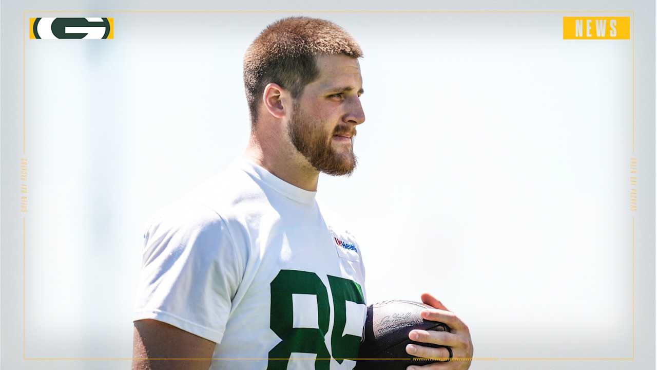 Tucker Kraft says his rehab goal is to open Week 1 without a snap limit for the Packers