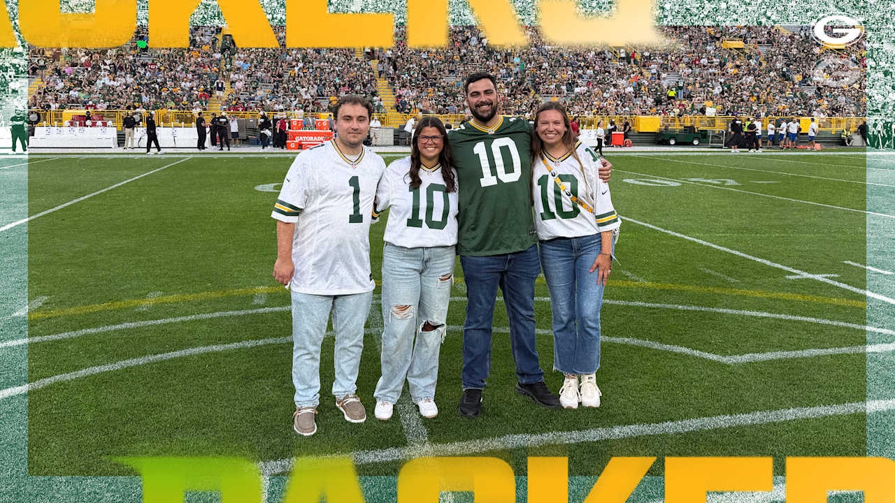 Packers honor U.S. Air Force veteran Morgan Saracena with “Operation Fan Mail” tribute