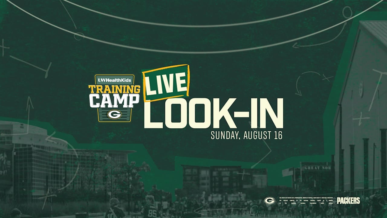 Live Look-In: Packers Training Camp on Aug. 16 as Starting Defense Paces Early Work and MarShawn Lloyd Returns