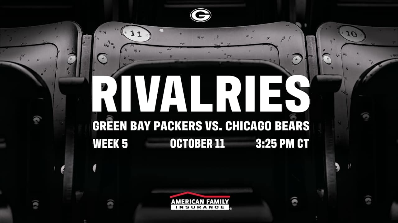 Packers to debut “Rivalries” uniforms in Week 5 home game vs. Bears