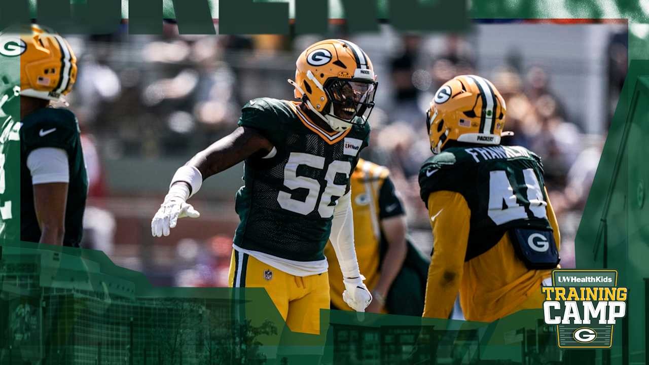 Packers open final week of training camp with spirited full-pads session at Nitschke Field