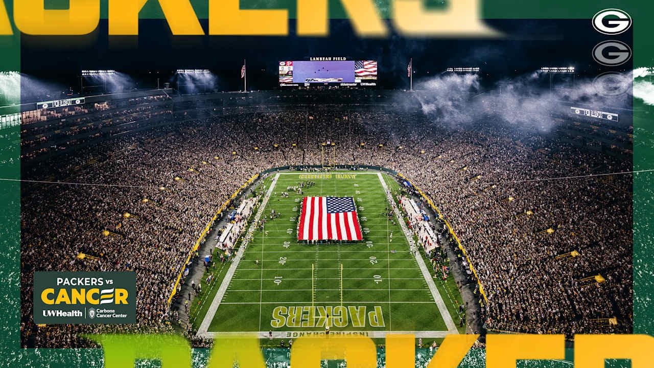 Lambeau Field readies Sunday’s Packers vs. Cancer night vs. the Cowboys with survivors honored, kickoff set for 7:20 p.m.