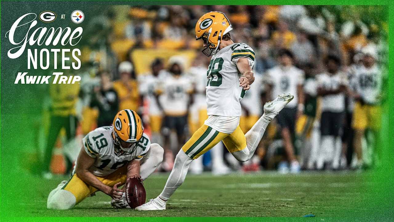 Packers’ game notes highlight Trey Smack’s steady work and MarShawn Lloyd’s return to Pittsburgh