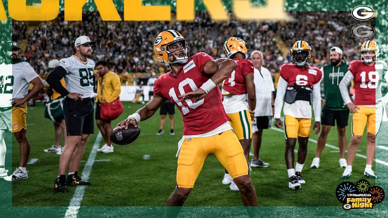 Packers’ Family Night practice draws 57,411 fans, highlighting the realities of August work