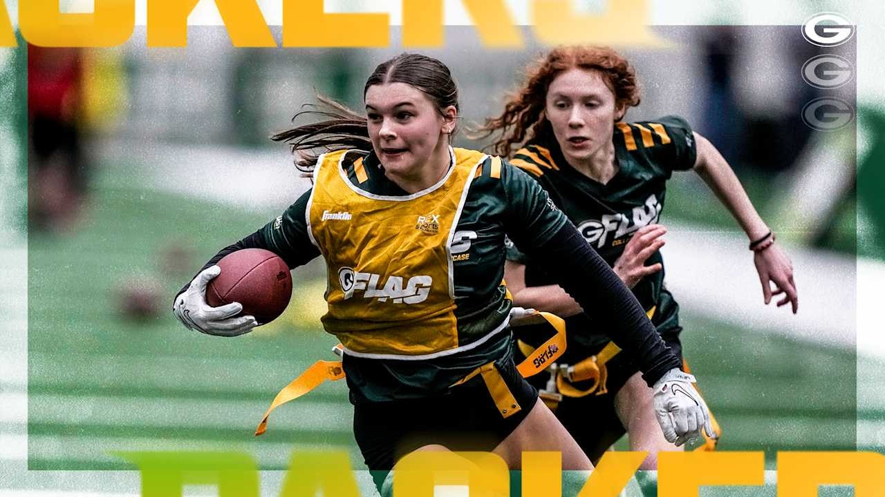 Packers salute local youth flag teams headed to NFL FLAG Championships in Westfield, Indiana