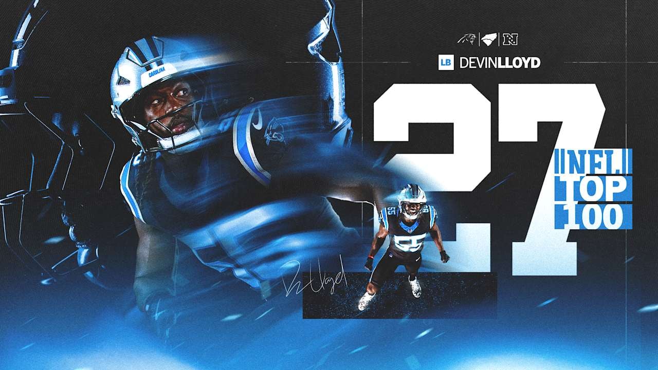 Devin Lloyd lands at No. 27 on NFL Top 100, a ranking Panthers say reflects his role on defense