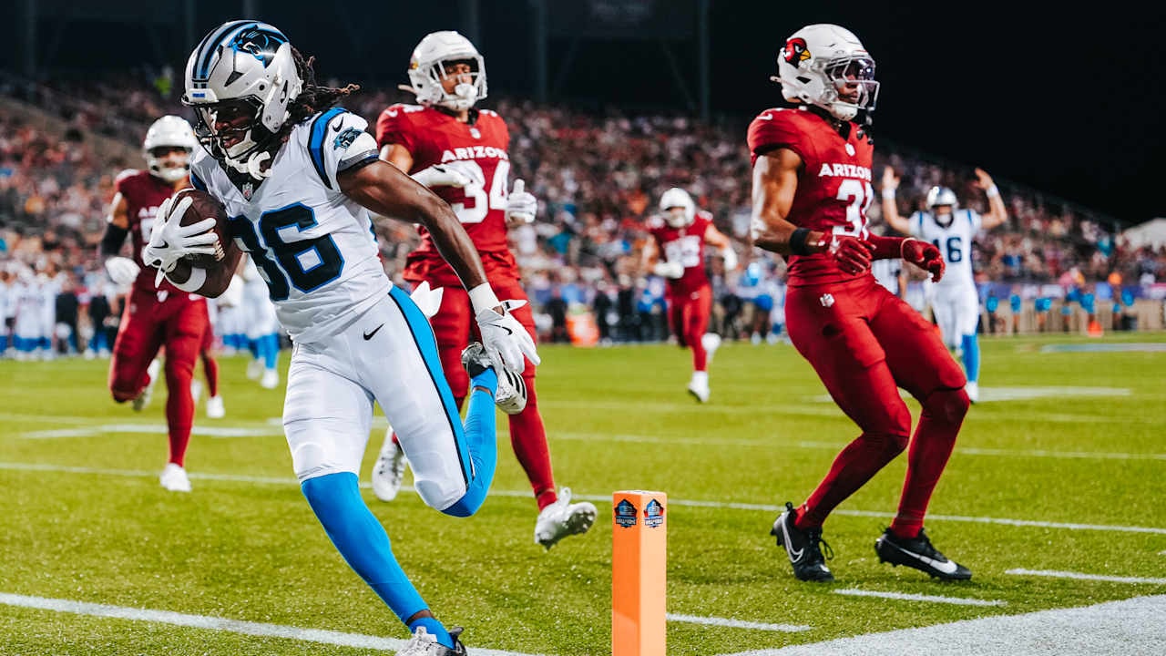 Panthers rally past Cardinals in Hall of Fame Game, Haynes King’s debut ends on a touchdown drive