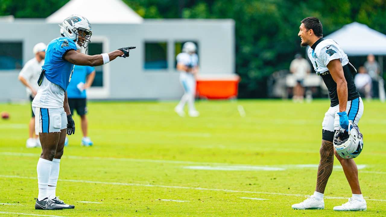 Panthers’ “Play of the Day” spotlights a cornerback and receiver rivalry in practice