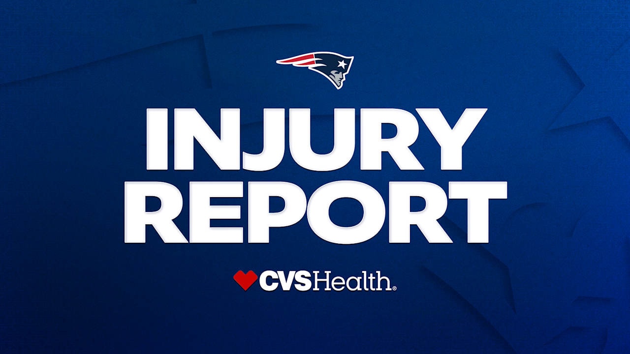 Week 7 Injury Report: Patriots vs. Bears lists who was out, limited and full-go