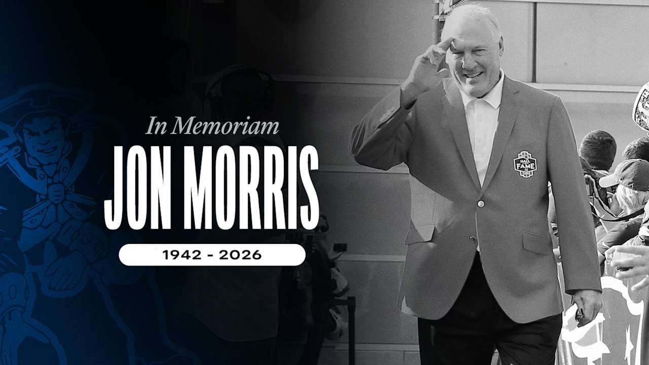 Patriots Mourn the Passing of Hall of Fame Center Jon Morris
