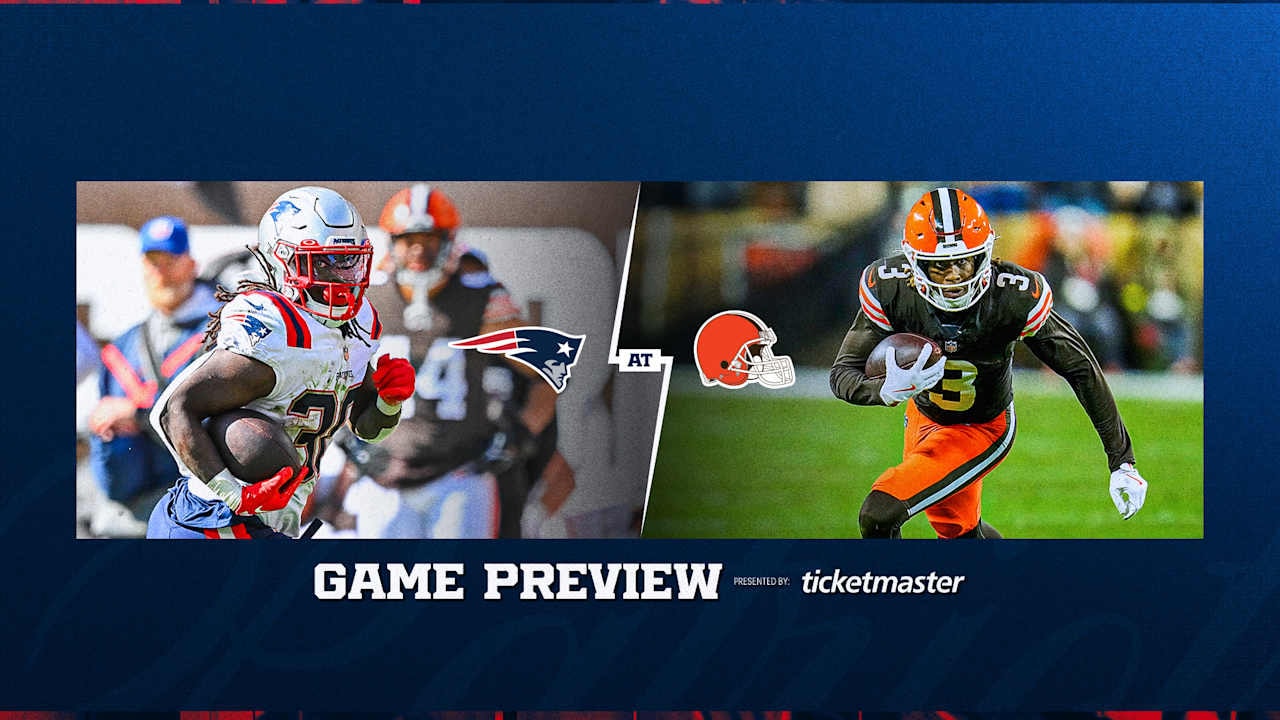 Patriots close preseason with trip to Cleveland for Week 3 matchup with Browns