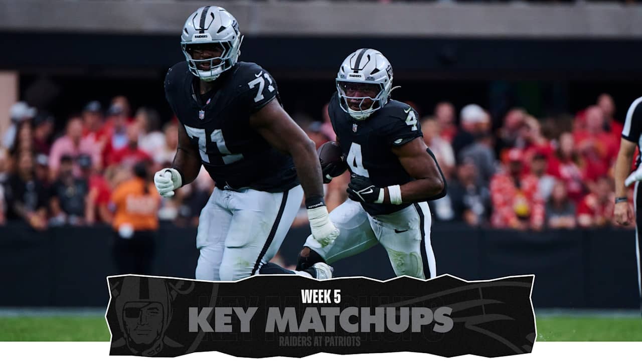 Raiders head to New England with an assignment to make the run game match the passing attack