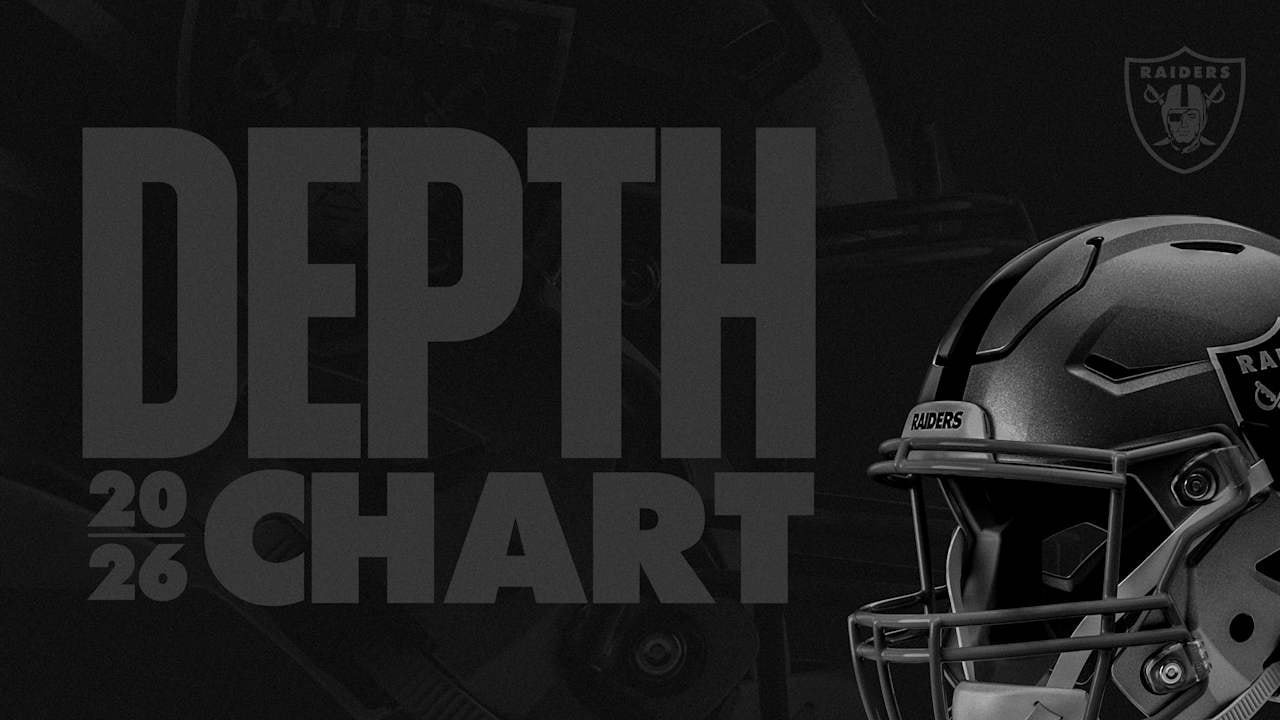 Raiders publish updated unofficial depth chart for second preseason game vs. Texans