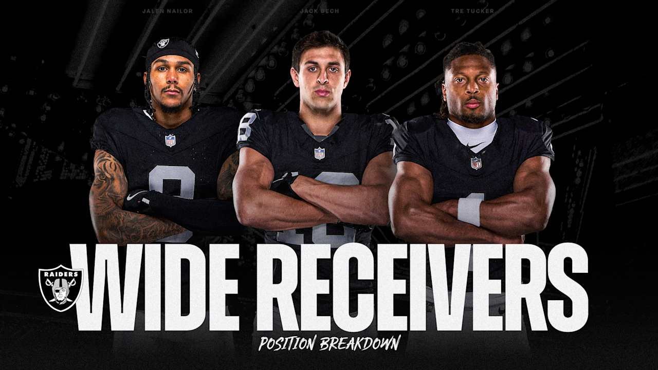 Raiders wide receiver group pivots toward youth and vertical speed in 2026 training camp preview