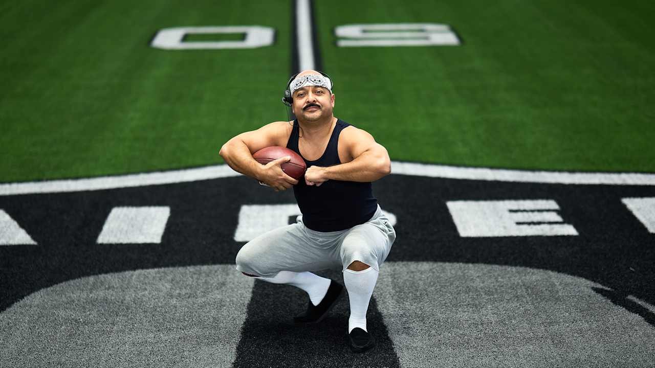 Raiders fandom meets standup: How Frankie Quiñones turned Raider Nation into the viral “Creeper” character