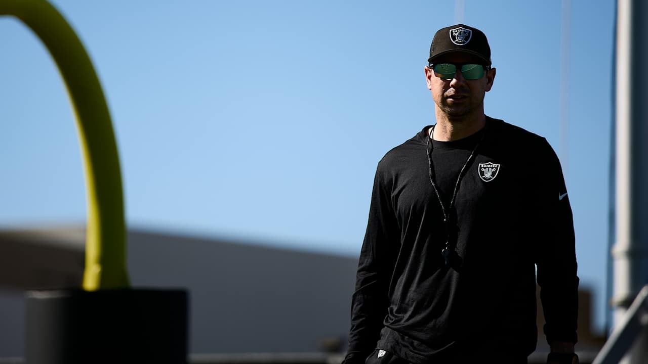 Klint Kubiak emphasizes sustaining momentum as Raiders finish mandatory minicamp