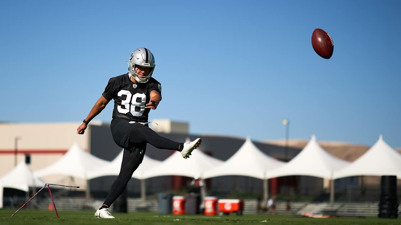 Kansei Matsuzawa’s Raiders journey goes full circle, with a 60-yard mark at mandatory minicamp