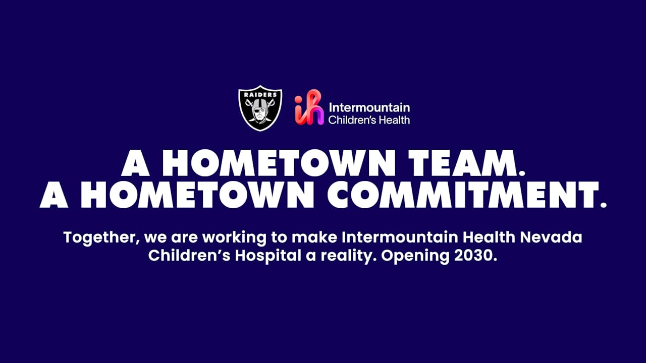 Raiders announce $25 million gift to support Nevada’s first stand-alone children’s hospital