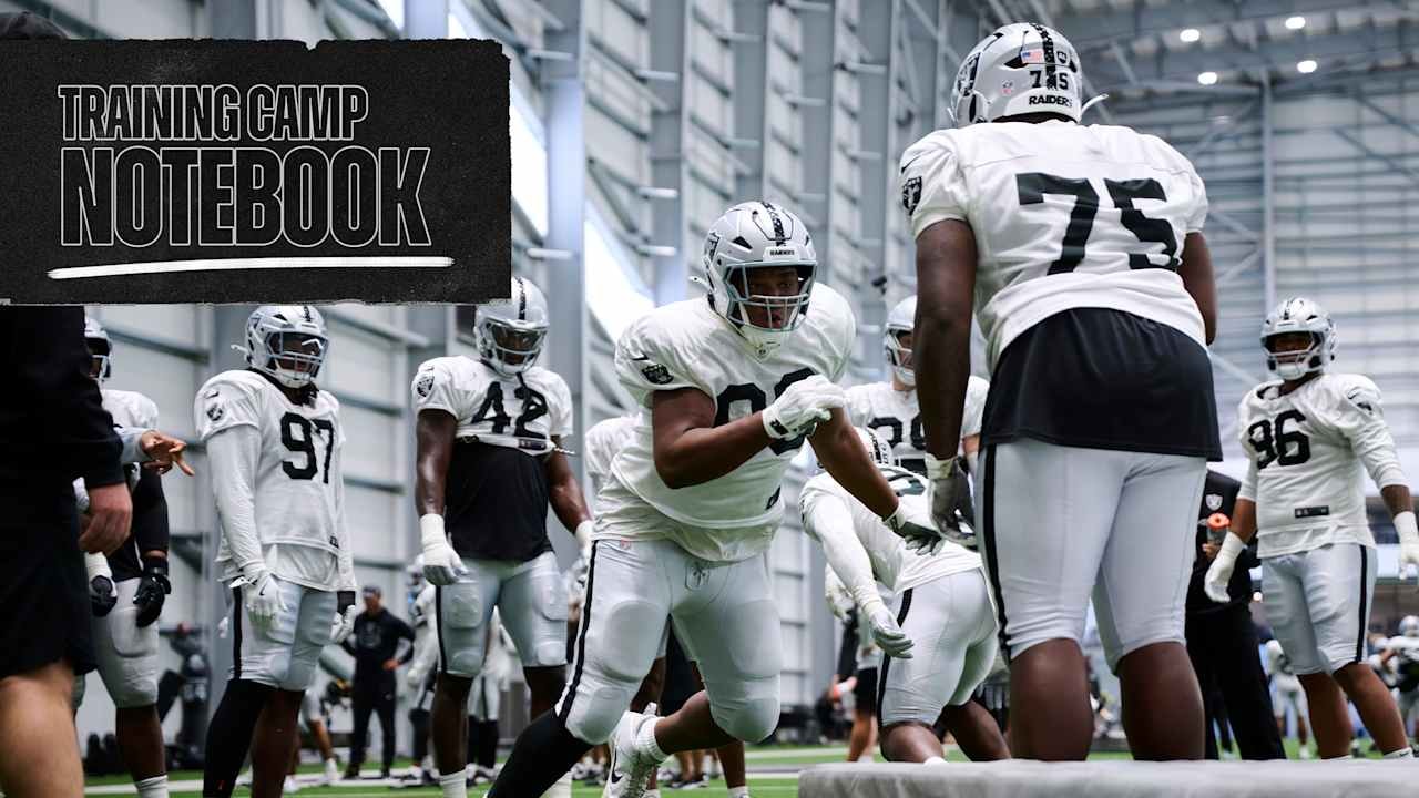 Raiders notebook: Technique and self-correction headline first padded work after Houston trip