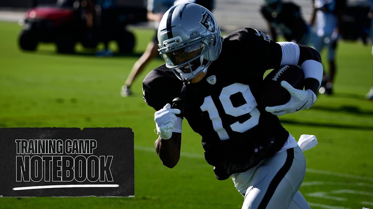 Training Camp Notebook (8/4): Raiders’ offense responds after defense-heavy day, rookie receiver Malik Benson shows progress
