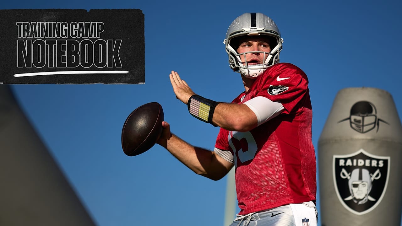 Training Camp Notebook: Fernando Mendoza works up more reps as Kubiak emphasizes practice standards