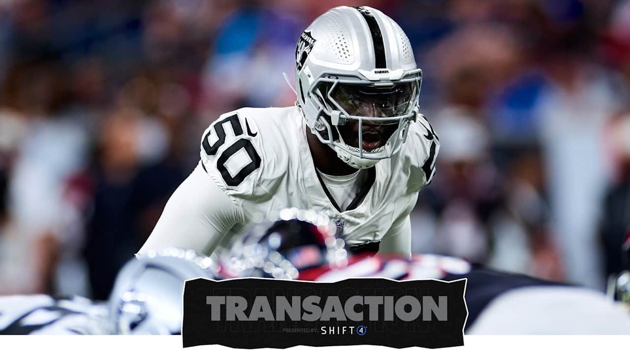 Raiders add linebacker Segun Olubi, making another depth move ahead of the regular season
