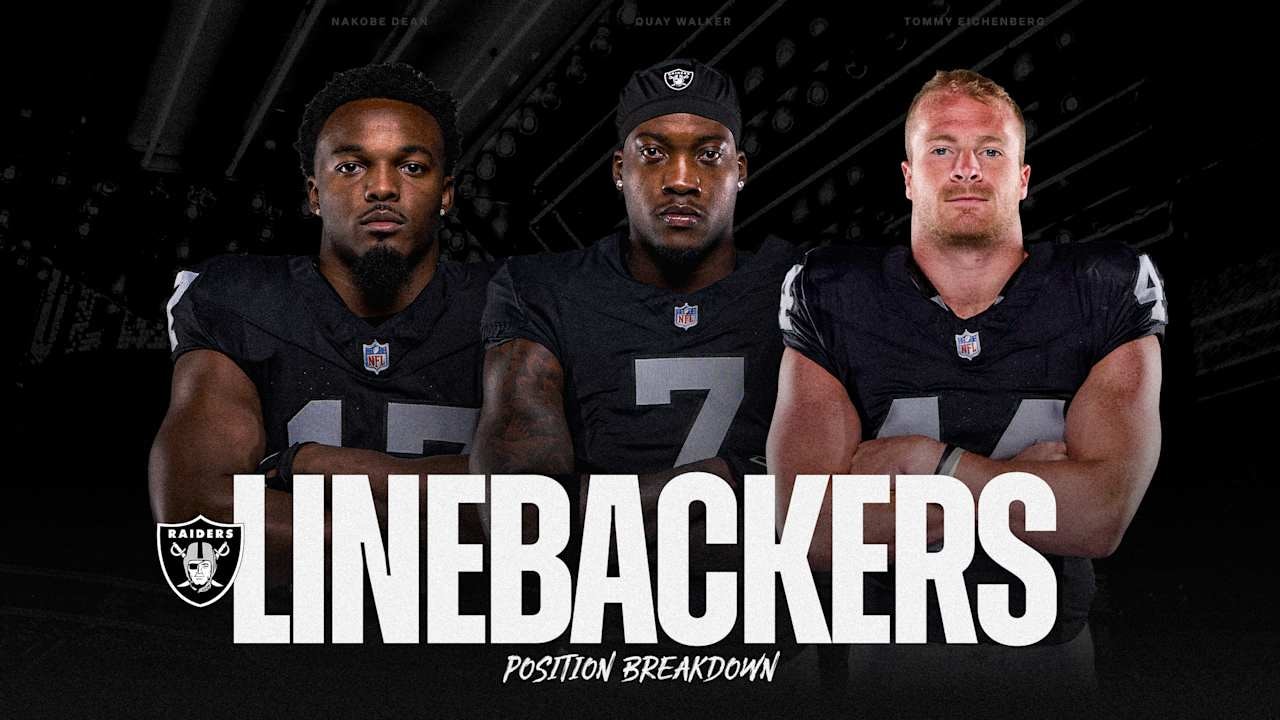 Raiders launch 2026 linebackers breakdown, spotlighting Nakobe Dean and Quay Walker as camp approaches