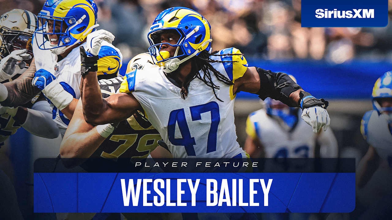 Wesley Bailey posts sack and forced fumble as Rams’ pass rush asserts itself vs. Saints