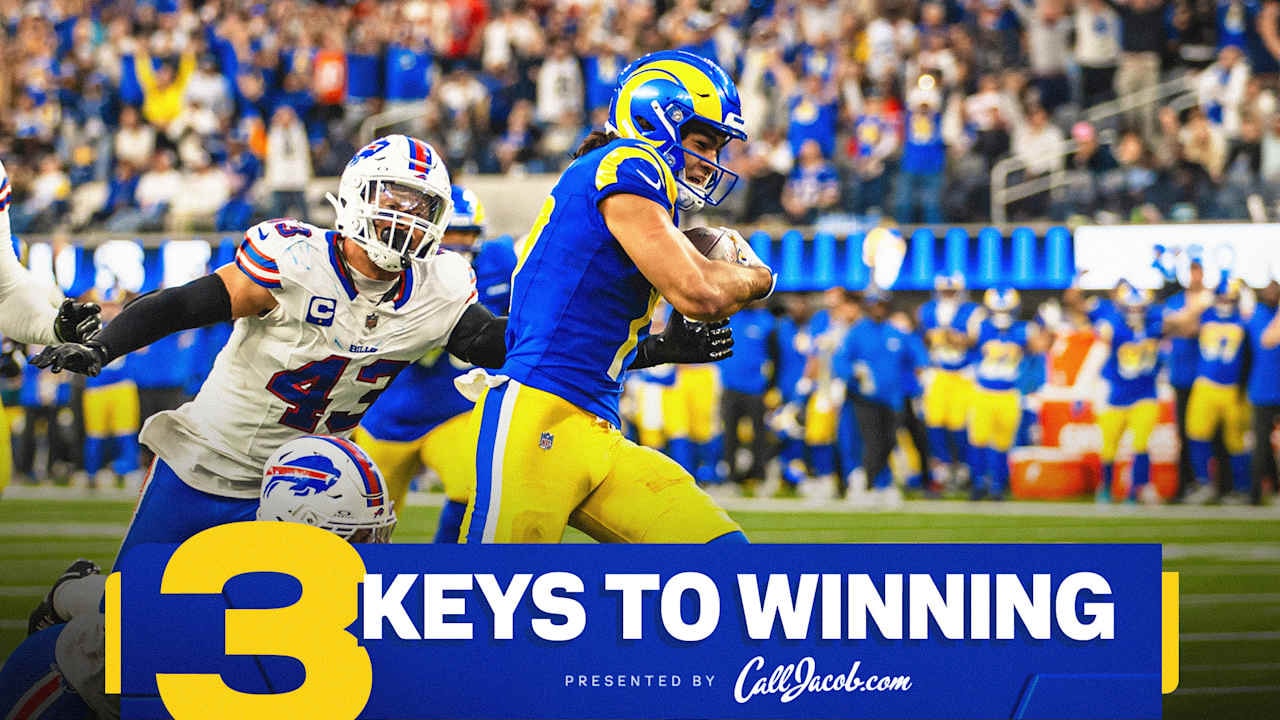 Rams vs. Bills on Monday Night Football: Three Keys Emphasize Control, Efficiency, and Complementary Play