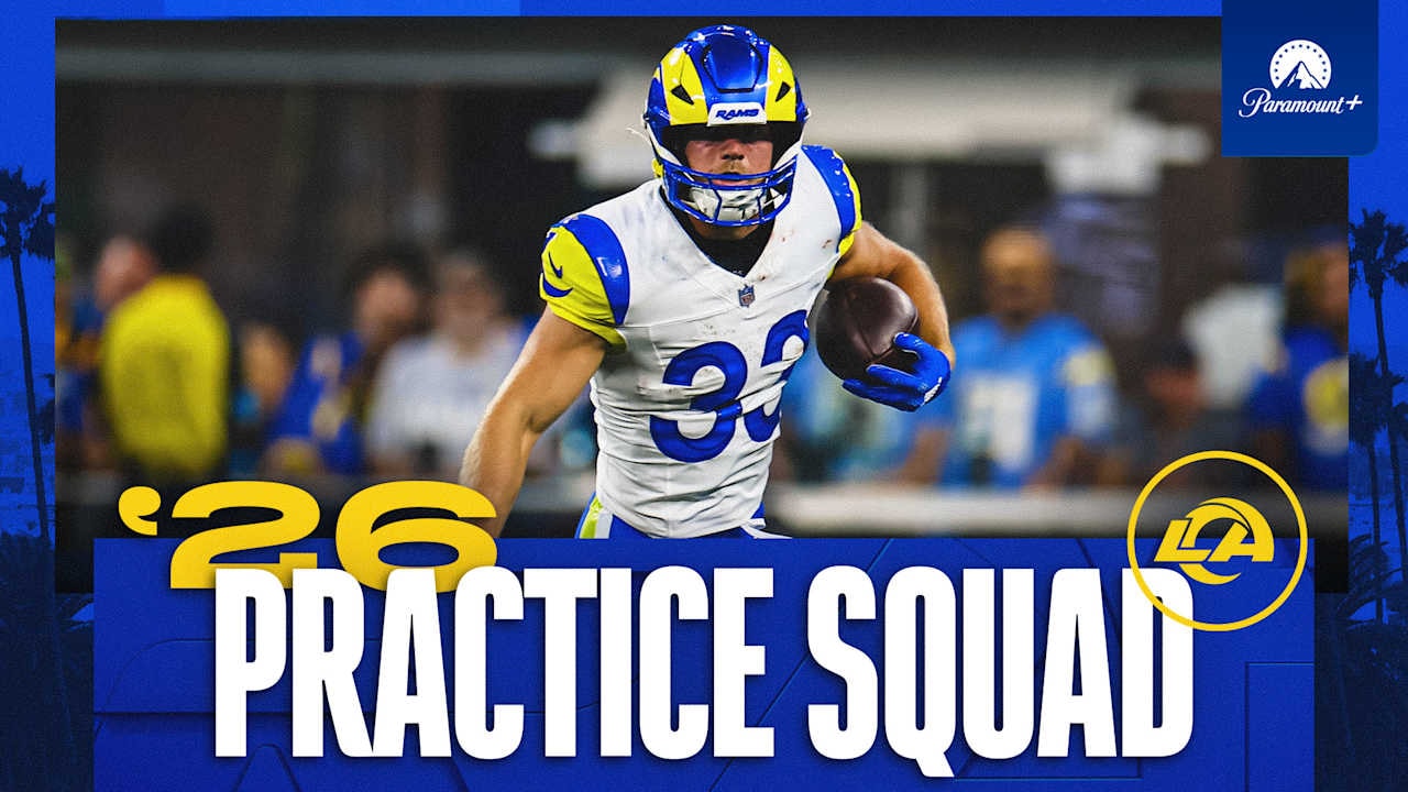 Rams fill out initial 2026 practice squad with 17-player group, using international spot