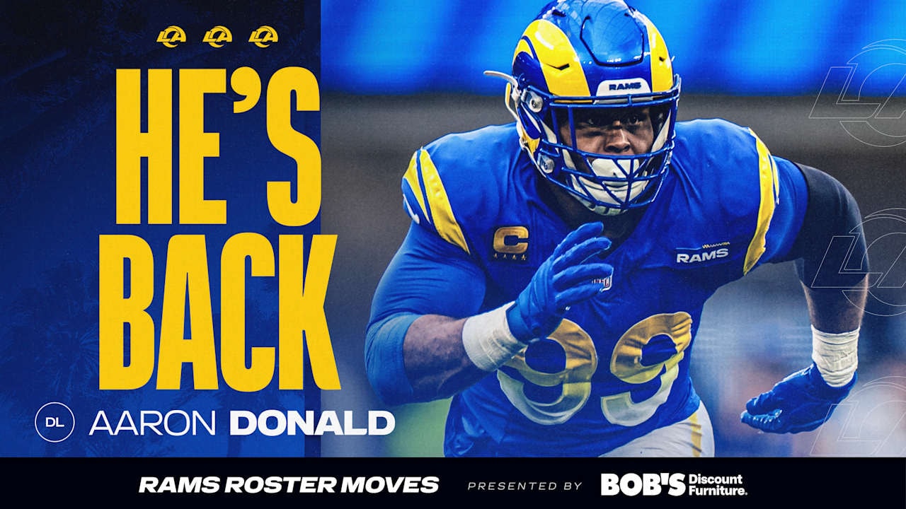 Aaron Donald comes out of retirement, will rejoin the Los Angeles Rams for the 2026 season